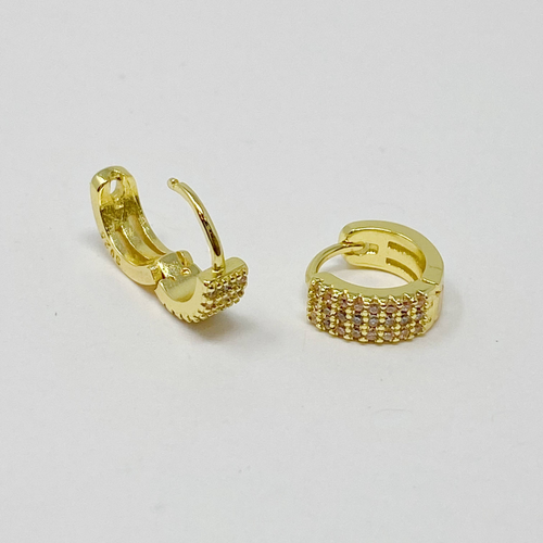 Shiny Mini Hoop Earrings