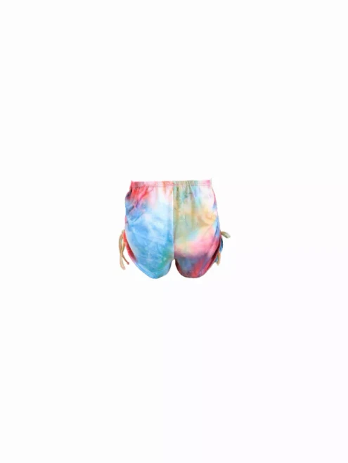Rainbow Tie Dye Dolphin Shorts