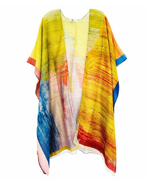 Golden-Painting Kimono