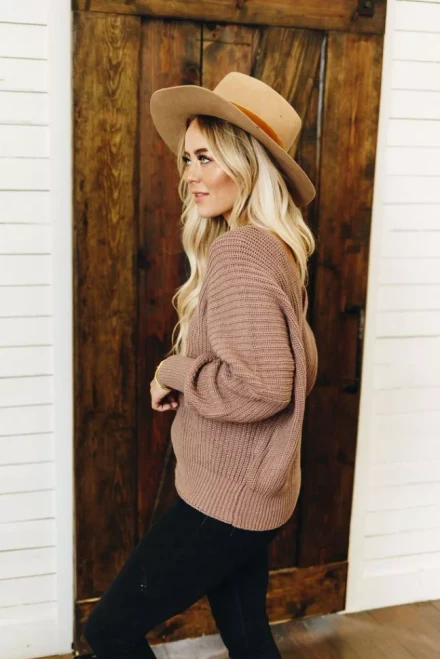 Take It Easy Knit Sweater