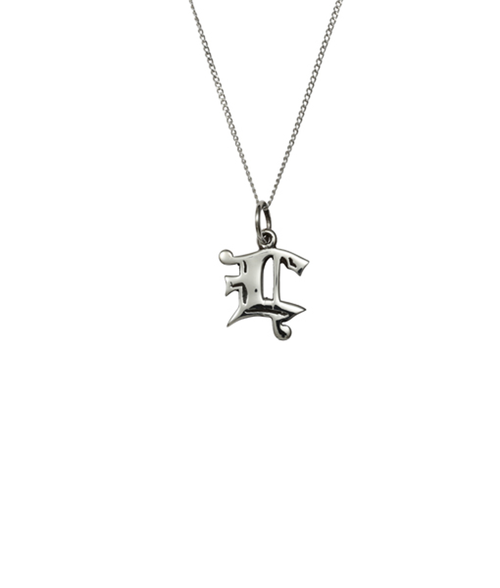 Love Letter L Charm Necklace