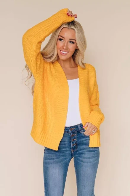 New Beginnings Chunky Cardigan