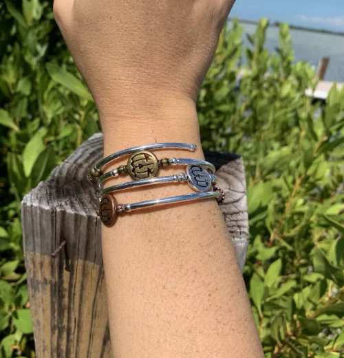 Seasonal- Pumpkin Wrap Bracelet