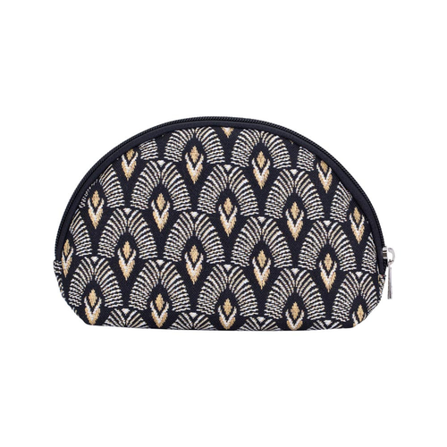 Black And White Luxor Cosmetic Make Up Bag