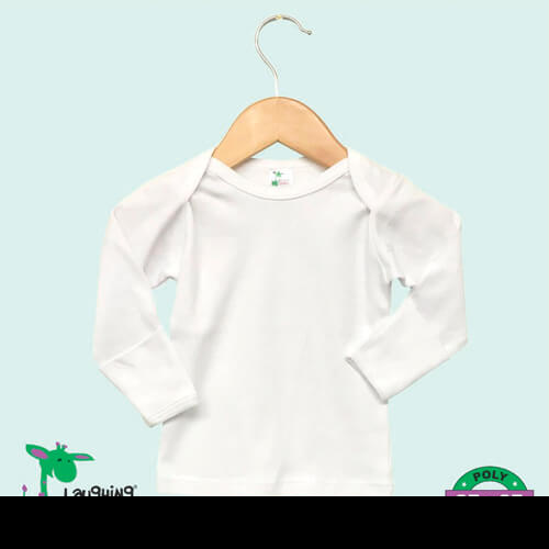 The Laughing Giraffe Baby Lap Tee Long Sleeve With Mittens