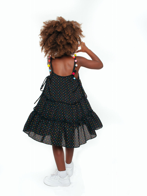 Dippin Dots Tiered Dress