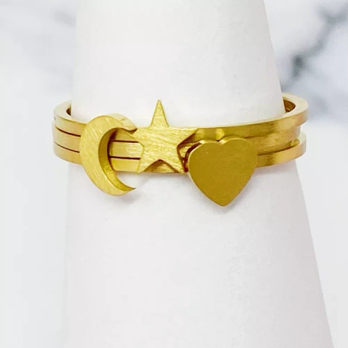 Tiny Figure Stackable Ring