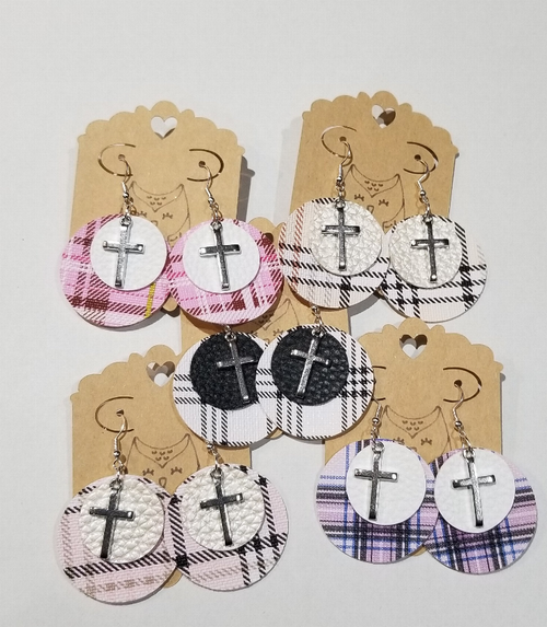 Preppy Plaid Earrings