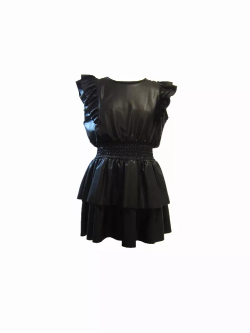 Rock N Roll Ruffle Dress