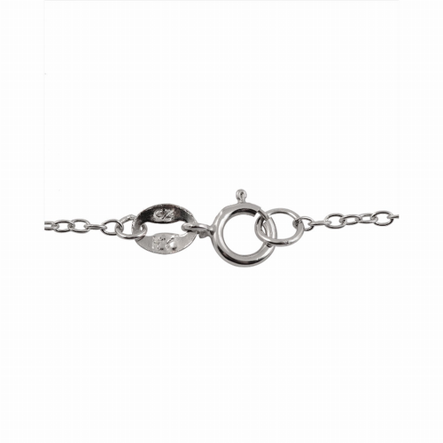 Collette Z Sterling Silver Cubic Zirconia Butterfly Shape Necklace