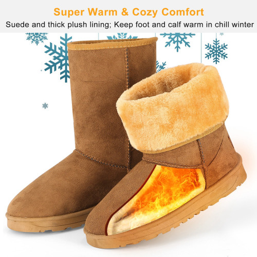 Women Ladies Snow Boots 