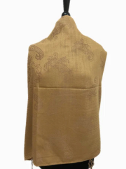 Pattern Pashmina Camel