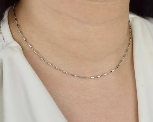 Sterling Silver Link Choker