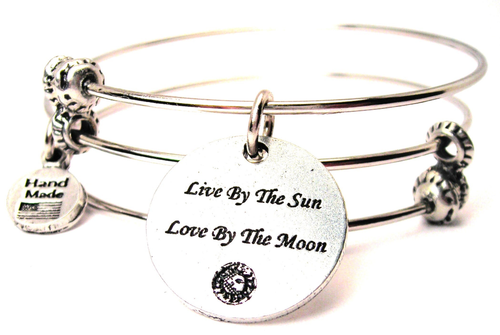 Live By The Sun Love By The Moon Triple Style Bracelet