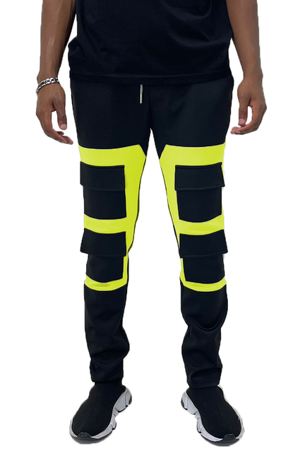 Colorblock Pouch Joggers