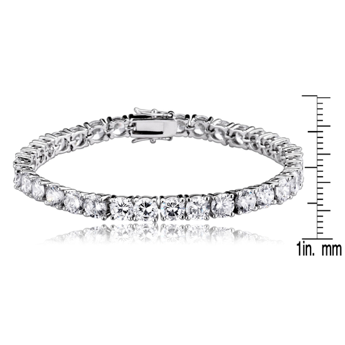 Collette Z Base Metal Classic Cubic Zirconia Tennis Bracelet