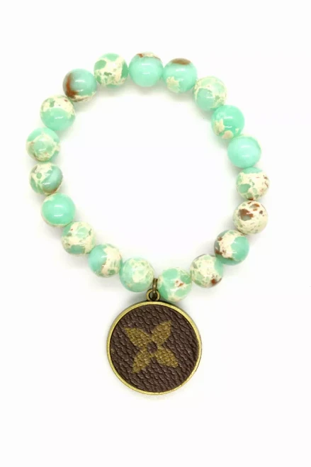 LV Again - Imperial Sea Sediment Stretch Bracelet