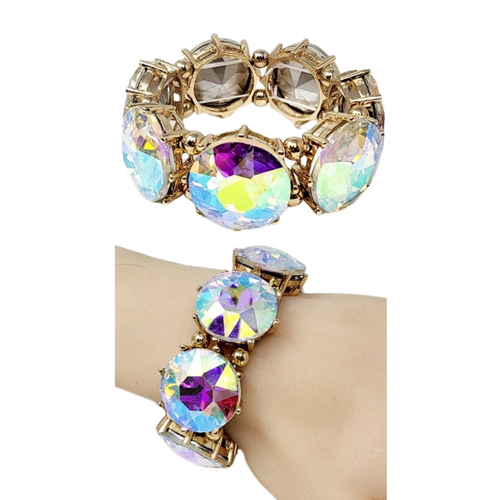 Rhinestone Flexible Bracelet