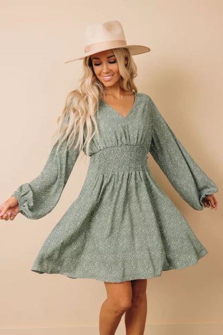Shanny Smocked Waist Dress