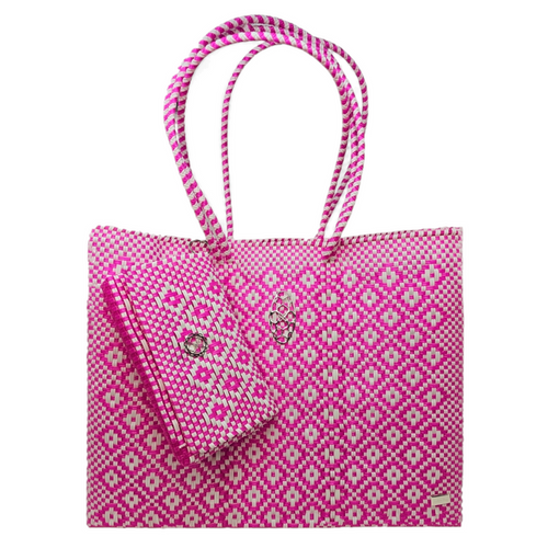 TRAVEL TOTE WITH CLUTCH