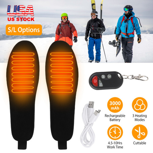 Heated Insoles Electric Heated Foot Warmer 