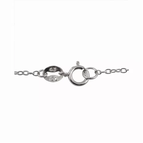Collette Z Sterling Silver Cubic Zirconia Three Star Necklace