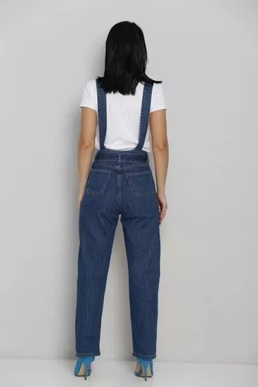 HitMeUp Distressed Denim Jumpsuit