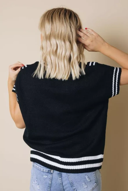 Collen Short Sleeve Sweater