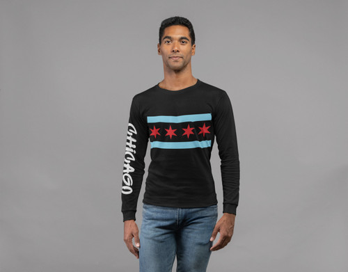 Chicago Flag Crewneck - Graffiti