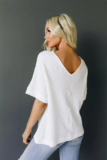 Soak Up The Sun Button Top