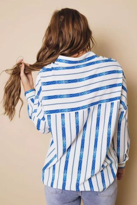 Stripe Button Down Shirt