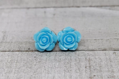 Rose Stud Earrings