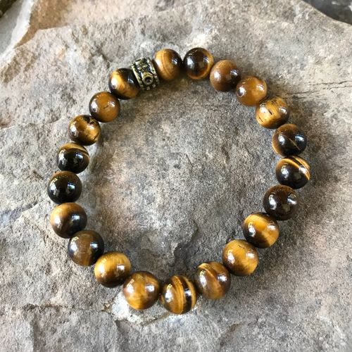 Tiger Eye Bead Bracelet