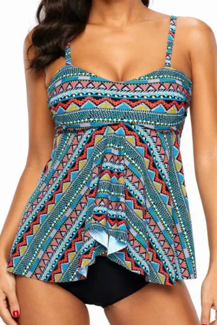 Himalaya Printed Tankini Set