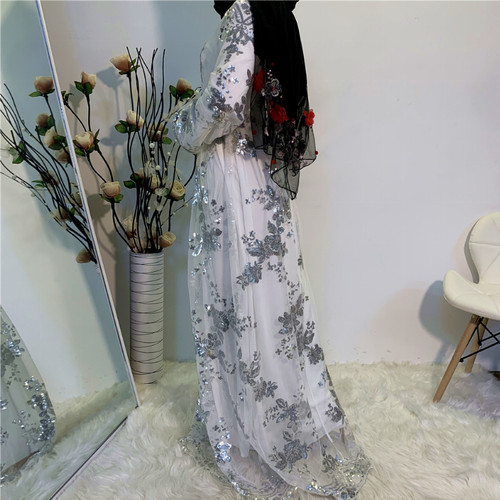 Sparkling Kimono Dubai Dresses