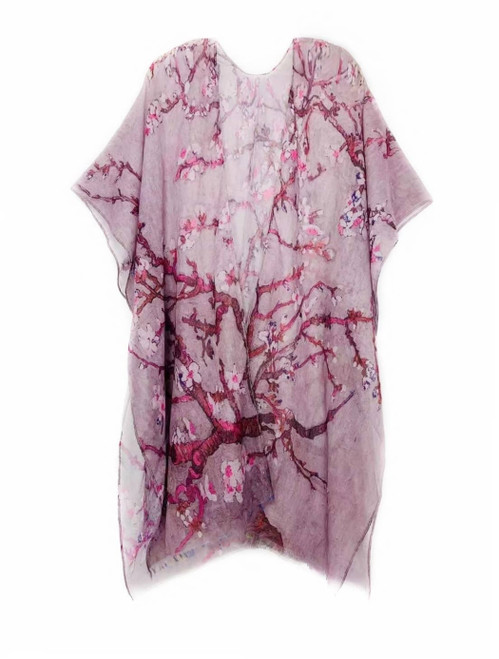 Dusty Cherry Blossom Kimono