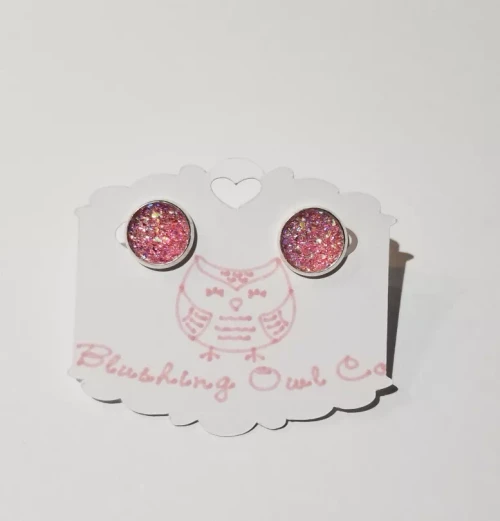 Druzy Stud Earrings