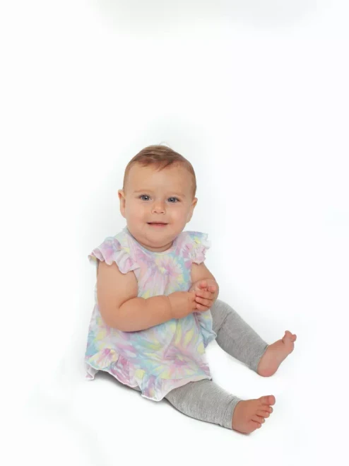 Tie Dye Tunic and Leggings Set