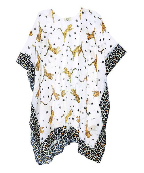 Leopard Kimono