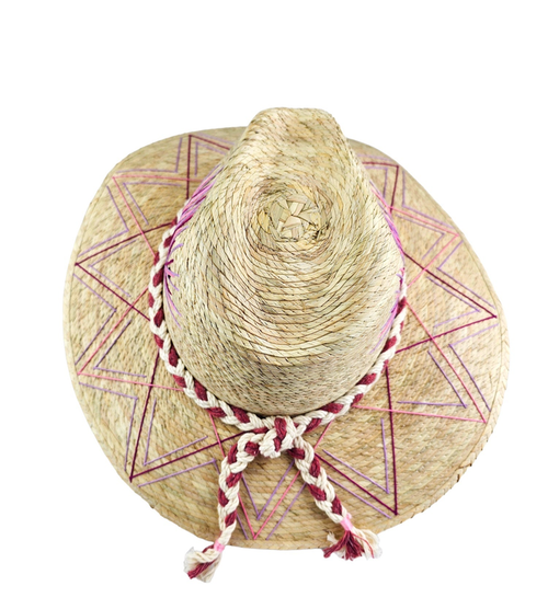 Elegant Leaf Fedora Hat