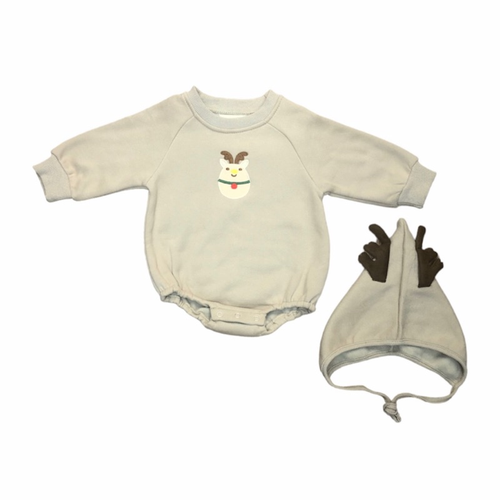 Reindeer Bubble Romper Set
