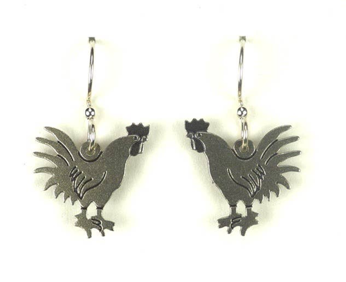 Rooster with Silver