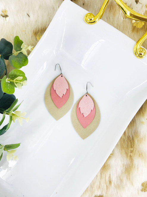 Genuine Leather Earrings 