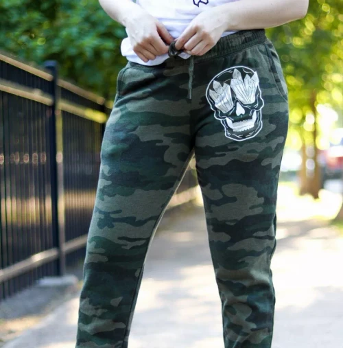 Crystal Skull Camo Sweatpants