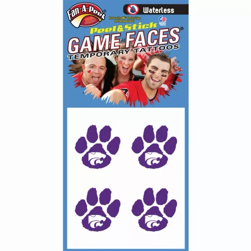 Waterless Peel & Stick Temporary Tattoos Fan-A-Peel / Gamesfaces