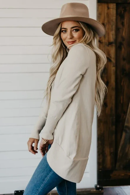 Love Goes On Long Sleeve Open Cardi