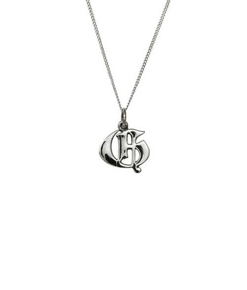 Love Letter G Charm Necklace
