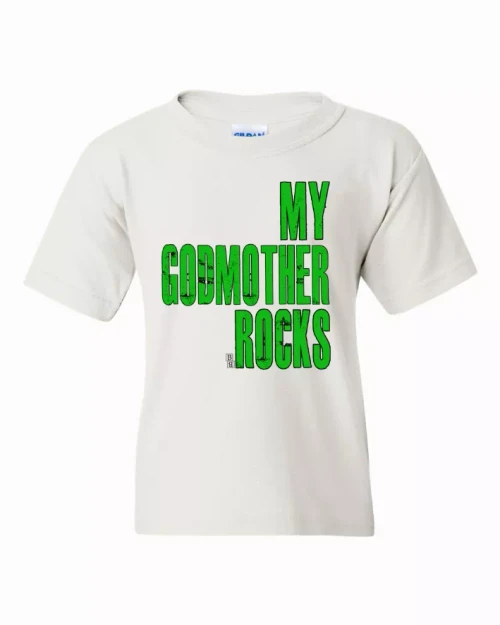My Godmother Rocks Youth T-Shirt Youth X-Large