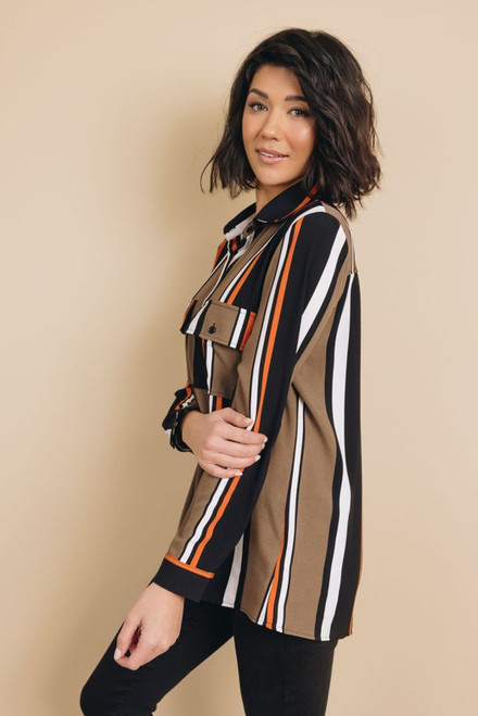 Possibilities Striped Shirt