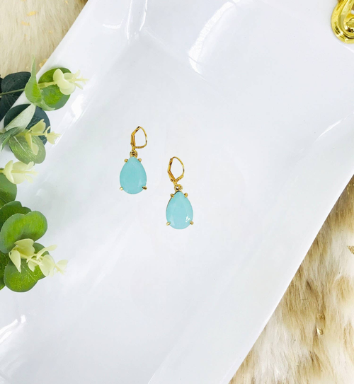 Teardrop Dangle Earrings 
